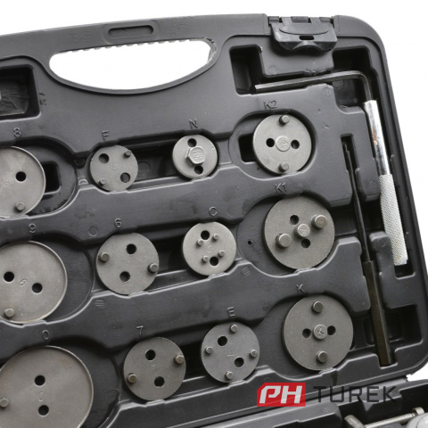 Zestaw do wyciskania tłoczków hamulcowych 35 el.