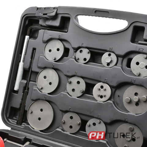 Zestaw do wyciskania tłoczków hamulcowych 35 el.