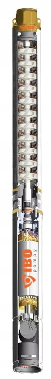 Pompa głębinowa 3,5 sdm 5/14 ibo 1,1 kw 120 l/min