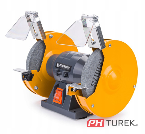 Szlifierka stołowa powermat 1500w 2x kamień tarcza
