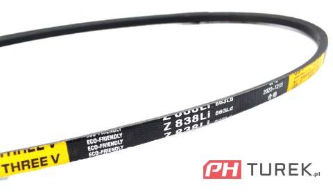 Oryginalny pas klinowy napędu NAC 838li ls56 ls1135 mex56 LS56-196-JR LS53-