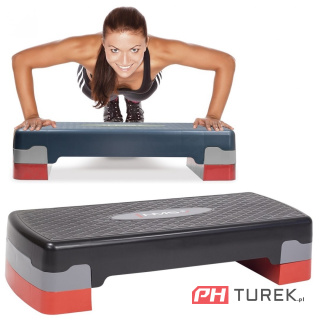 Hms as003 step aerobik stepper fitness 2 stopnie