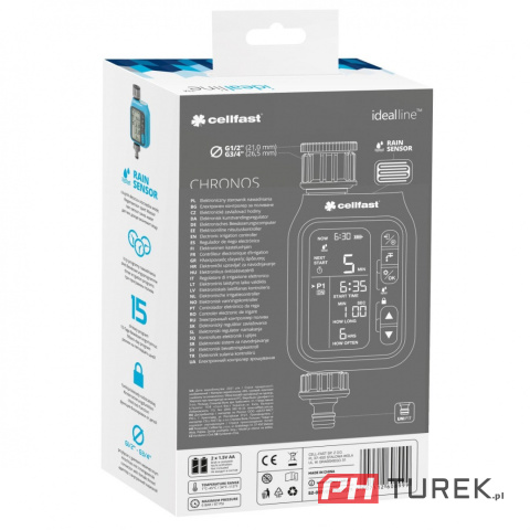 Elektroniczny sterownik nawadniania ideal cellfast