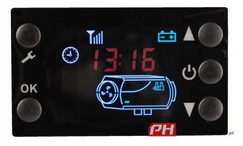 Nagrzewnica spalinowa dmuchawa olejowa webasto 8kw