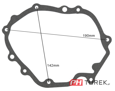 Uszczelka miski kosiarki NAC harder t475 t375