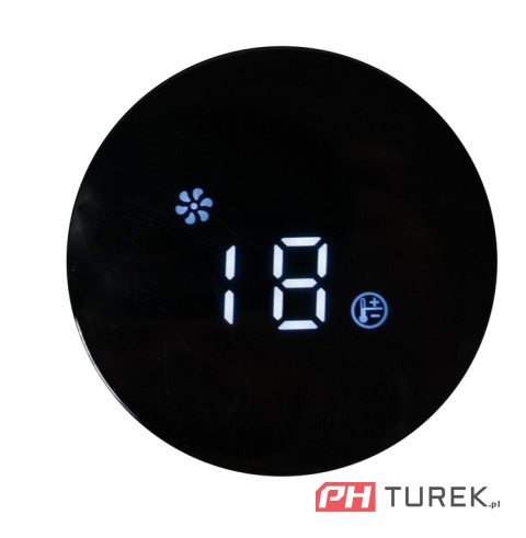 Kurtyna powietrzna grzejnik ceramiczny 2000w pilot