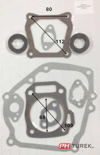 Komplet uszczelek silnik honda gx160 gx200 zongshen