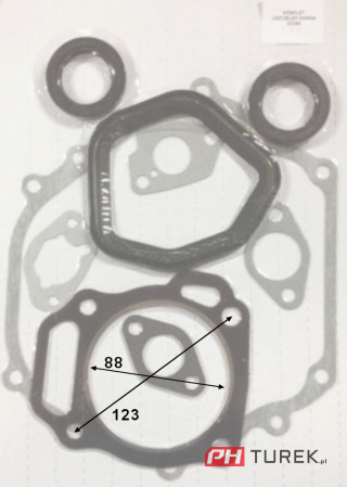 Komplet uszczelek silnik honda gx390 zongshen 188f