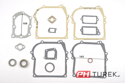 Zestaw uszczelek briggs 450 500 298989 699933