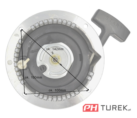 Szarpak rozrusznik wacker wm80 50 52 500 600 650