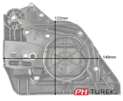 Hamulec z taśmą piły nax500c nax400c nax300c