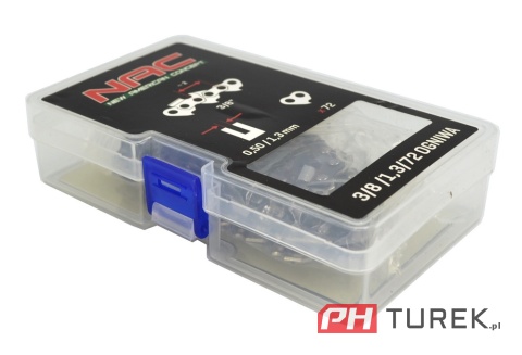 Nac oryginalny łańcuch 72 ogniwa 3/8 1.3 mm do piły pilarki