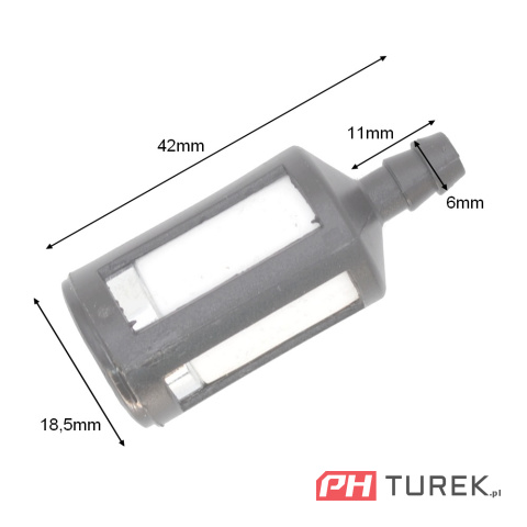 Uniwersalny filtr paliwa kos pilarek Stihl zf-4z