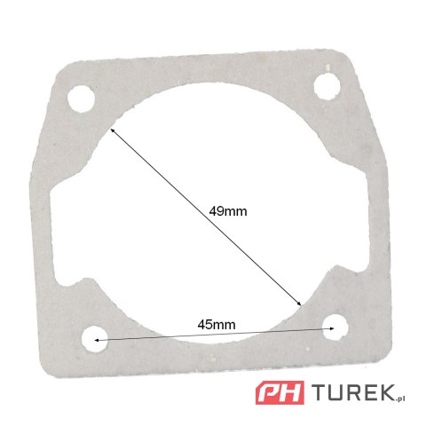 Uszczelka cylindra pilarki chińskiej 38cc 45cc 52cc