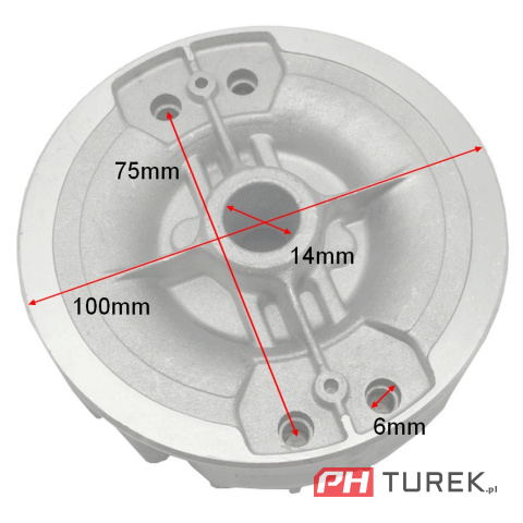 Koło magnesowe piły pilarki Stihl ms231 ms251 100mm