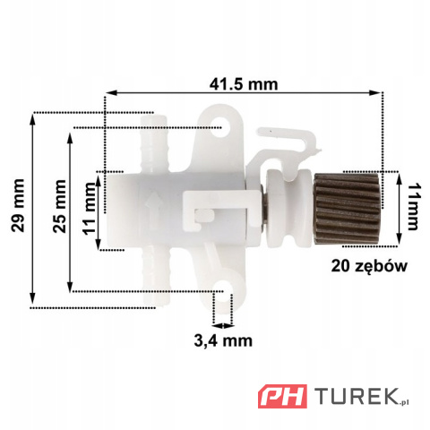 Pompka oleju piły yt4645 spalinowej NAC cst45-40