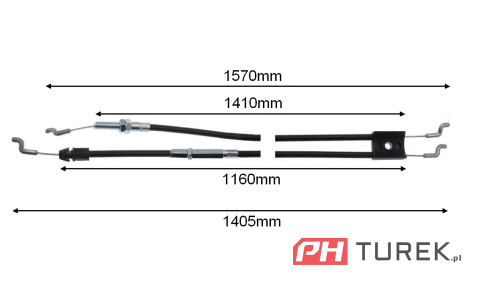 Linka hamulca i napędu NAC ls50-159-jr2 ls2002 LS51-166L