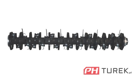 Wałek roboczy ze sprężynkami aeratora NAC sce180 mex180-40