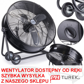 Wentylator podłogowy wiatrak warsztatowy 60cm