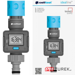 Przepływomierz licznik wody cellfast ideal 52-098