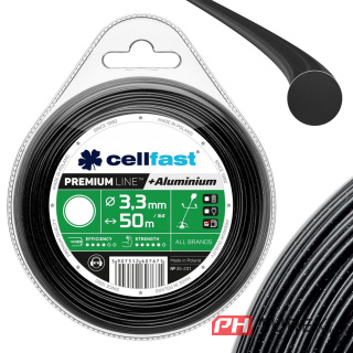 Żyłka tnąca cellfast premium 3,3mm 50m okrągła