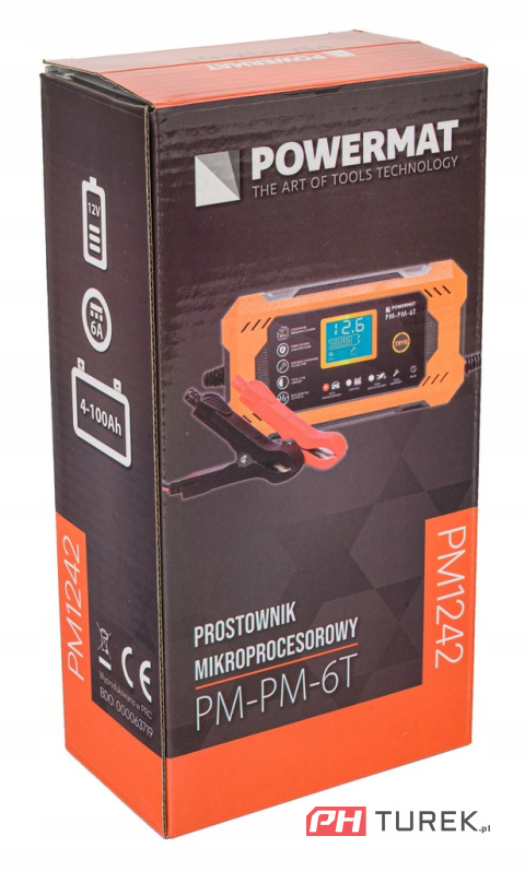 Prostownik mikroprocesorowy akumulatorowy 6v / 12v