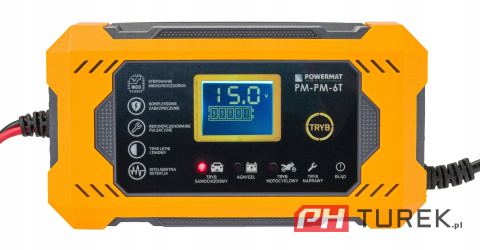 Prostownik mikroprocesorowy akumulatorowy 6v / 12v