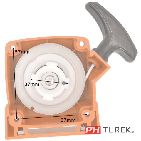 Rozrusznik kosy szarpak tt-bc520 bp520 mex620