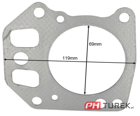 Uszczelka głowicy briggs 6.5hp ohv intek 825 273240