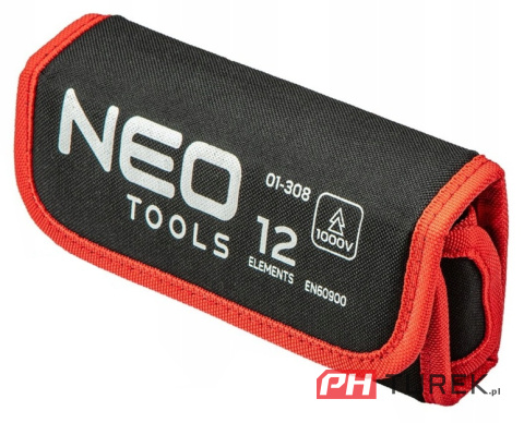 Końcówki wkrętakowe z uchwytem 1000v próbnik elektryczny