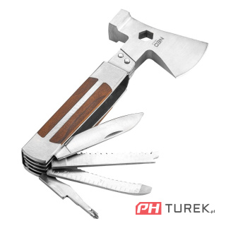 Multitool 11w1 neo tools siekiera nóż wkrętak młotek