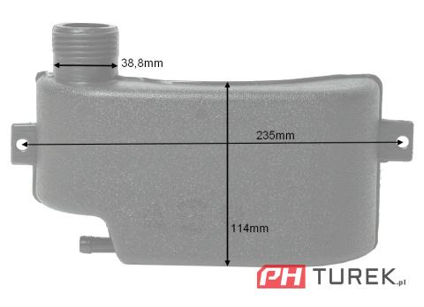 Zbiornik paliwa kosiarki spalinowej NAC ls1210 mex40-99 silnik 1p56f