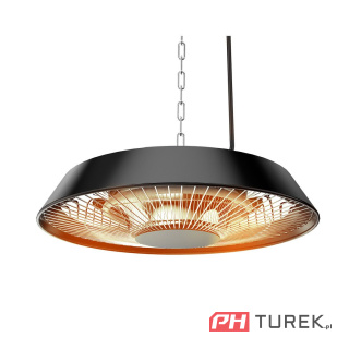 Promiennik sufitowy 1500w lampa grzewcza 44cm aluminium