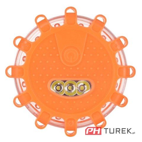 Lampa ostrzegawcza typu flara led błyskowa