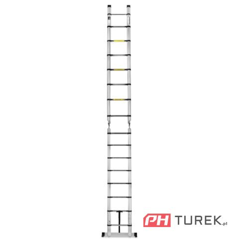 Drabina teleskopowa aluminiowa przegubowa 5m 150kg