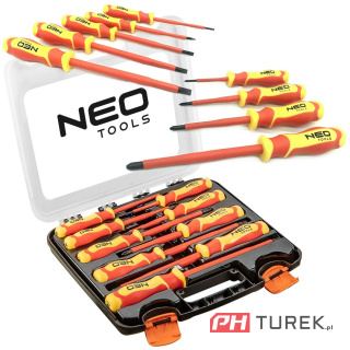 Zestaw 9szt wkrętaków 1000v neo tools