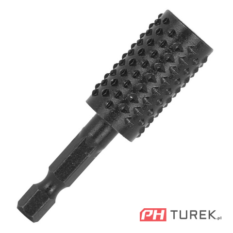 Tarnik cylindryczny do drewna zdzierak 15mm hex