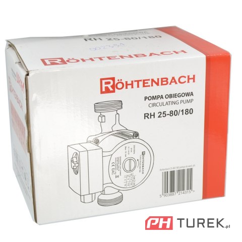 Pompa obiegowa CO Rohtenbach RH 25-80/180