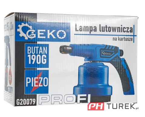 Lampa lutownicza na kartusze 190g piezo