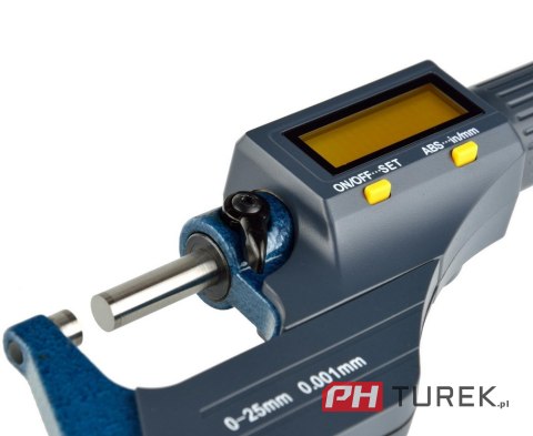 Mikrometr elektroniczny 0-25mm +- 0,001mm