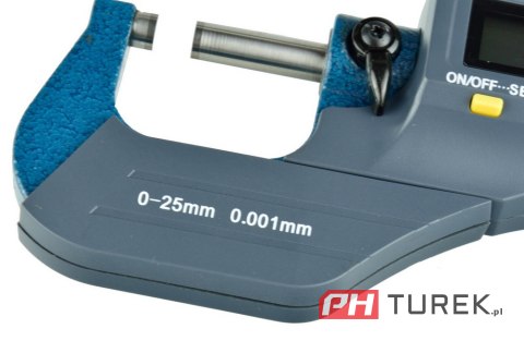 Mikrometr elektroniczny 0-25mm +- 0,001mm