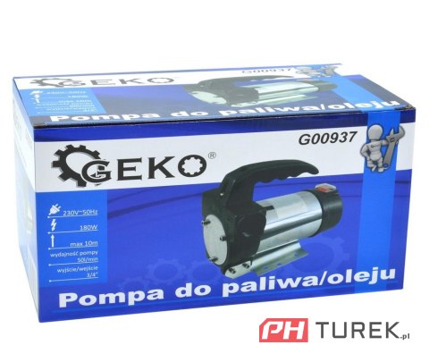 Pompa do paliwa ropy oleju napędowego 230V