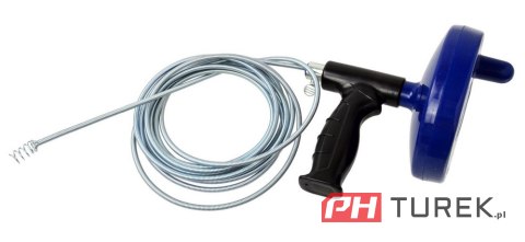 Sprężyna do rur przetykacz kanalizacji 6mm x 5m