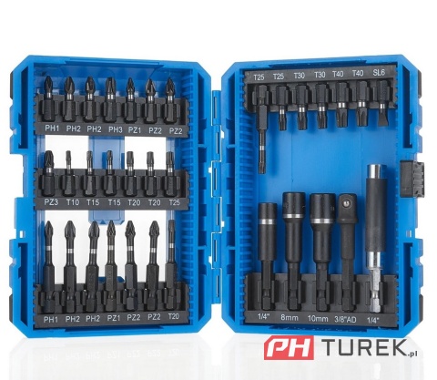 Zestaw bitów udarowych do wkrętarki 33el.