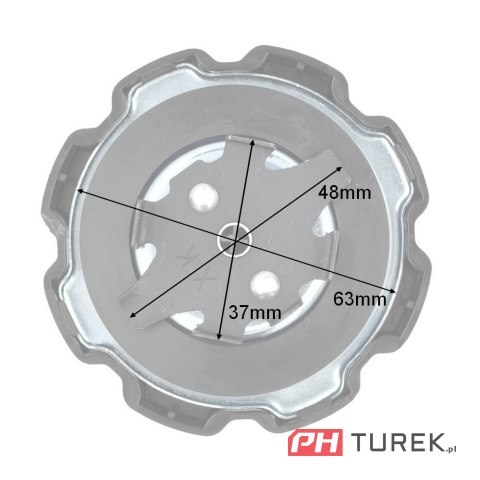 Korek paliwa zbiornika Loncin G160F G240F G340F LC168F