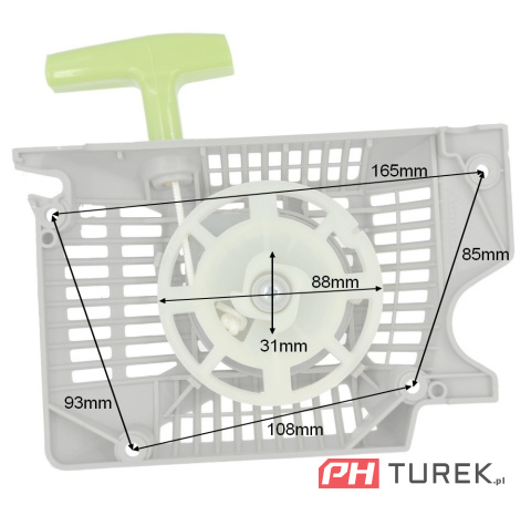 Szarpak starter pilarki Nac CS4500 CST45