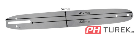 Prowadnica 35cm 3/8" 1,3mm 52 ogniwa Partner makita