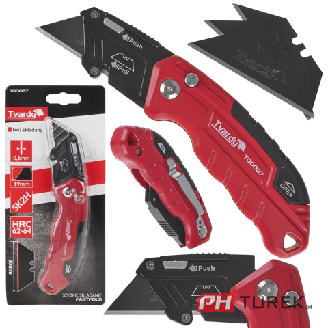 Nożyk składany z ostrzem trapezowym SK2H