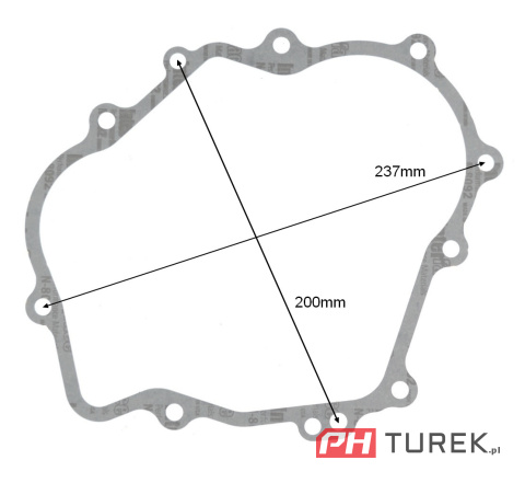 Uszczelka miski olejowej silnika Loncin LC1P85F 110830060-0001