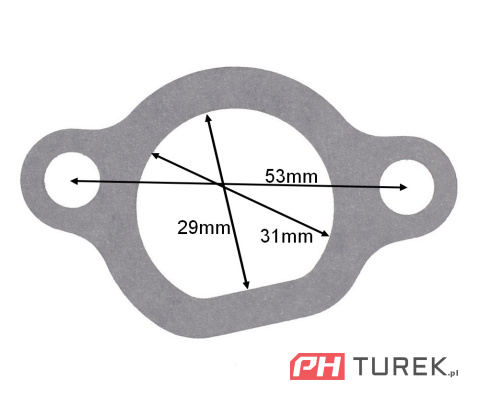 Uszczelka gaźnika silnika Loncin LC1P85F